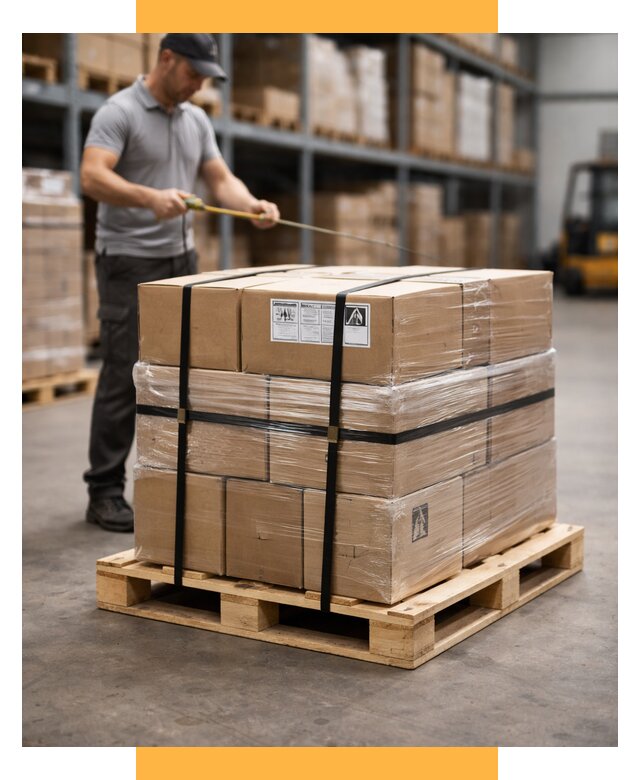 Упаковка и паллетирование грузов от 3597 р. | СетСервис-Гтч