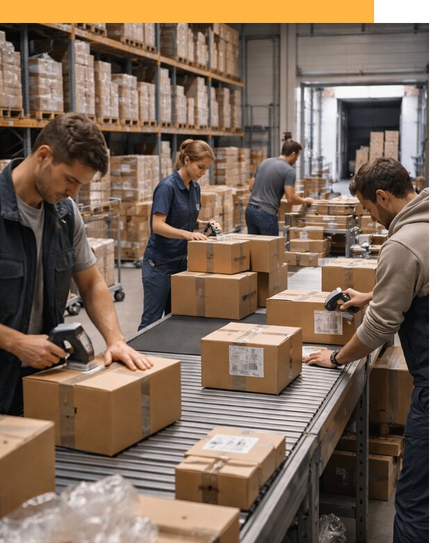 Доставка товаров для маркетплейсов от двери до склада от 7707