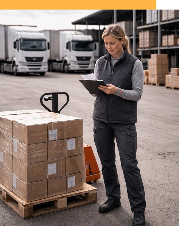 Доставка грузов из Европы к дверям клиента от 12331 руб