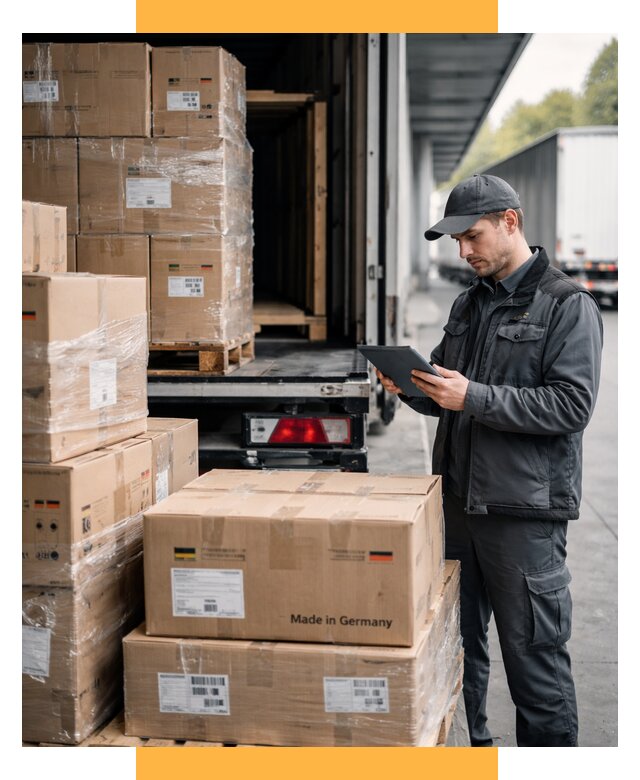 Доставка грузов из Германии от 46242 р. быстро - СетСервис-Гтч