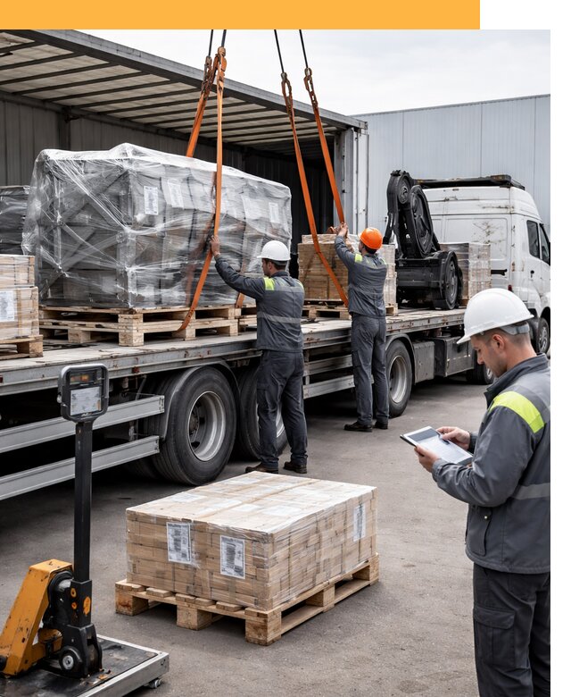 Перевозка крупного оборудования по миру от 30828 руб