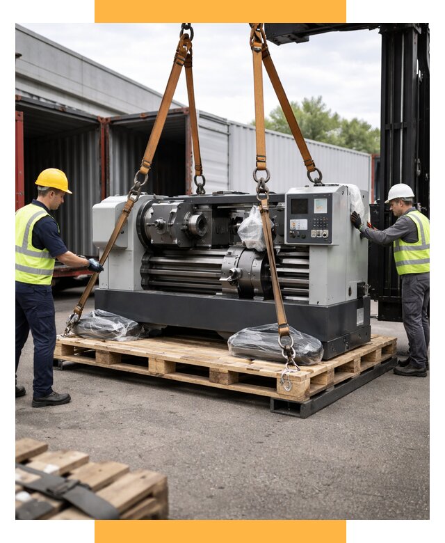 Перевозка станков и таможня от 61656 р. | СетСервис-Гтч логистика