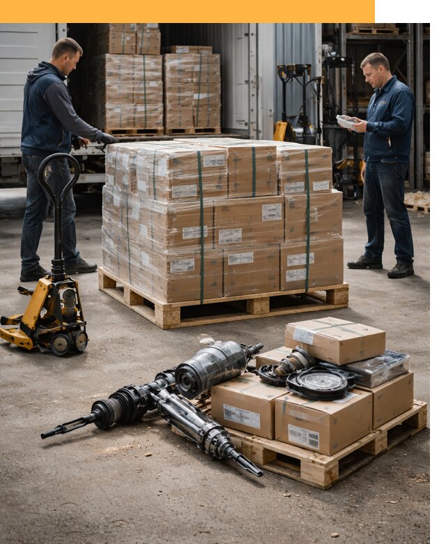 Международная перевозка автозапчастей по миру от 4624 руб