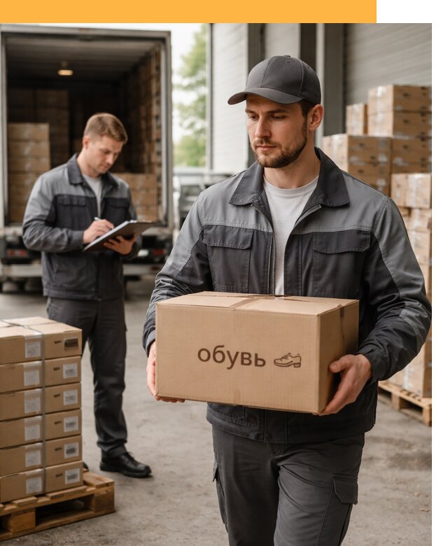 Международная перевозка обуви с таможенным оформлением от 4624