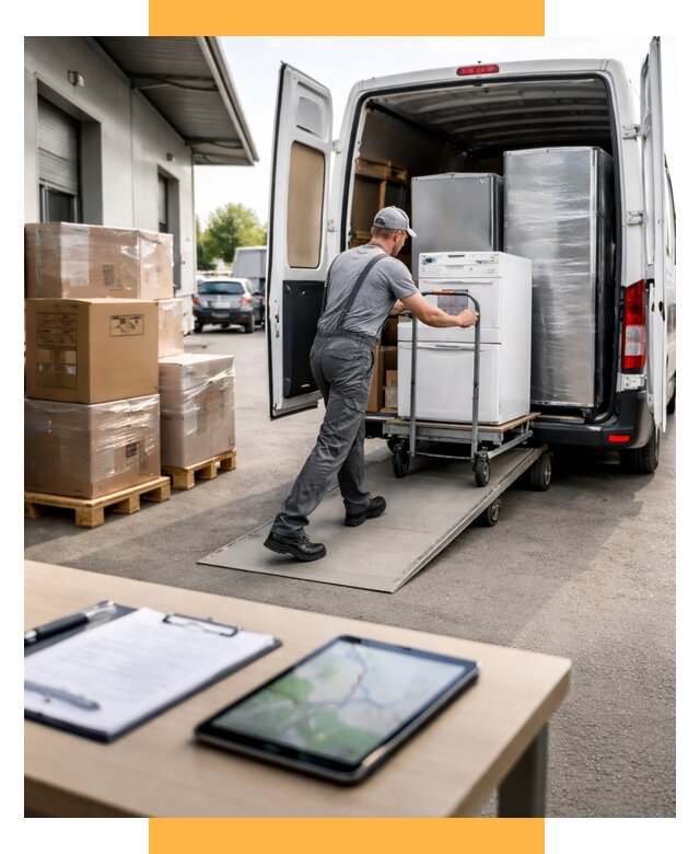 Перевозка бытовой техники от 6679 р. - логистика СетСервис-Гтч