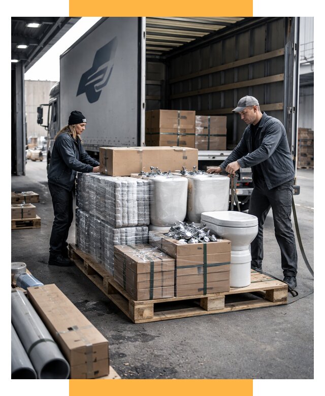 Перевозка сантехники под ключ от 1850 р. | СетСервис-Гтч