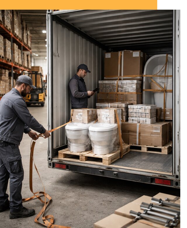 Перевозка сантехнического оборудования по России и миру от 1850