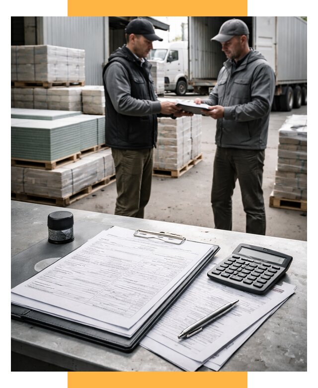Таможенное оформление стройматериалов от 8735 р. | СетСервис-Гтч