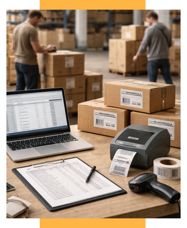 Маркировка импортных товаров от 4624 р. под ключ, СетСервис-Гтч