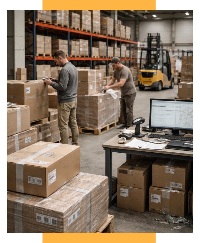 Склад консолидации в Европе от 6679 р., услуги СетСервис-Гтч